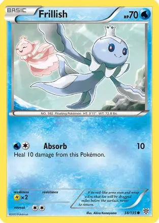 Frillish (38/135) [Black & White: Plasma Storm] Pokémon