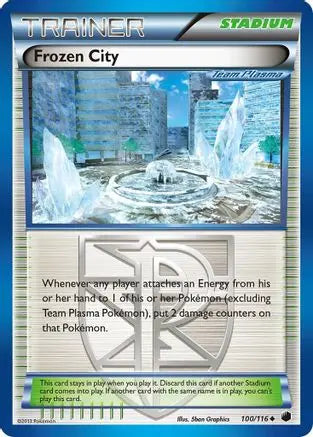 Frozen City (100/116) [Black & White: Plasma Freeze] Pokémon