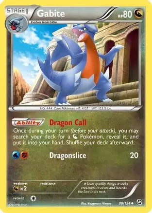 Gabite (89/124) [Black & White: Dragons Exalted] Pokémon