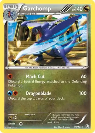 Garchomp (90/124) [Black & White: Dragons Exalted] Pokémon