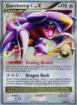 Garchomp C LV.X (145/147) [Platinum: Supreme Victors] Pokémon