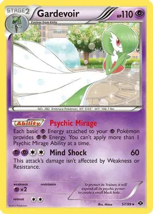 Gardevoir (57/99) [Black & White: Next Destinies] Pokémon