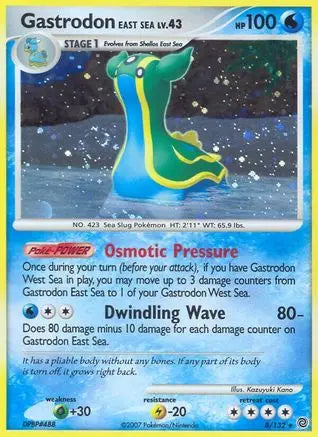 Gastrodon East Sea (8/132) [Diamond & Pearl: Secret Wonders] Pokémon