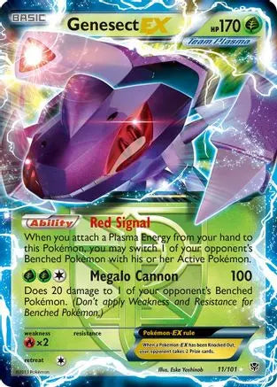 Genesect EX (11/101) [Black & White: Plasma Blast] Pokémon