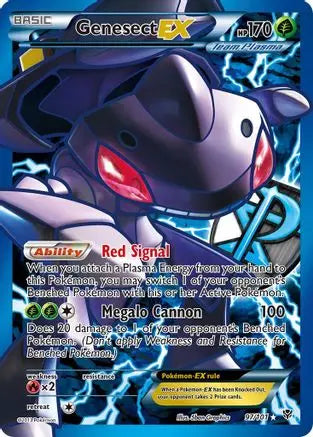 Genesect EX (97/101) [Black & White: Plasma Blast] Pokémon