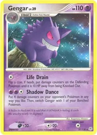 Gengar (27/130) [Diamond & Pearl: Base Set] Pokémon