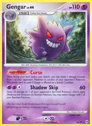 Gengar (16/99) [Platinum: Arceus] Pokémon