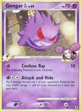 Gengar GL (40/111) [Platinum: Rising Rivals] Pokémon