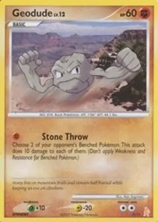 Geodude (1/11) [Diamond & Pearl: Trainer Kit] Pokémon
