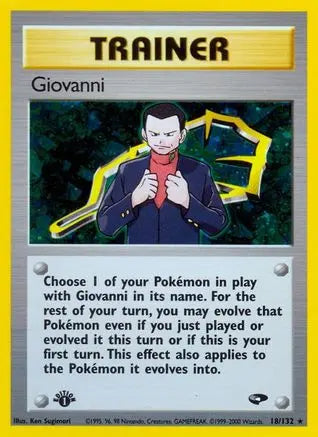 Giovanni (18/132) [Gym Challenge Unlimited] Pokémon