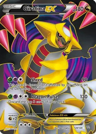 Giratina EX (124/124) [Black & White: Dragons Exalted] Pokémon