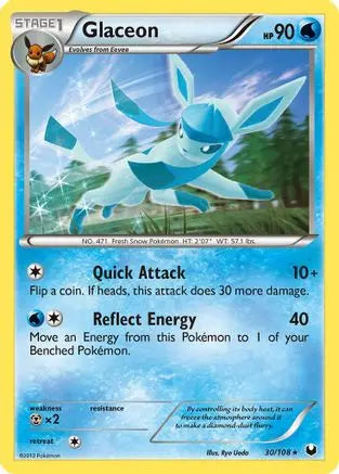 Glaceon (30/108) [Black & White: Dark Explorers] Pokémon