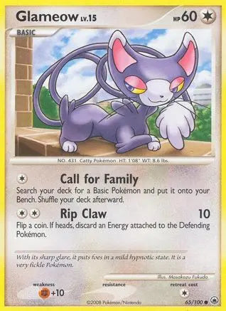 Glameow (65/100) [Diamond & Pearl: Majestic Dawn] Pokémon