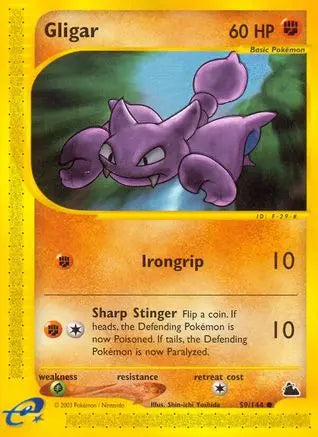 Gligar (59/144) [Skyridge] Pokémon