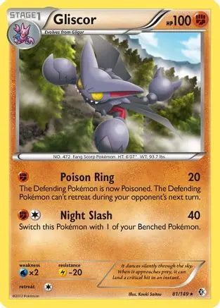 Gliscor (81/149) [Black & White: Boundaries Crossed] Pokémon