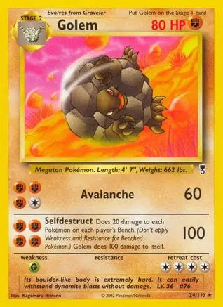 Golem (24/110) [Legendary Collection] Pokémon