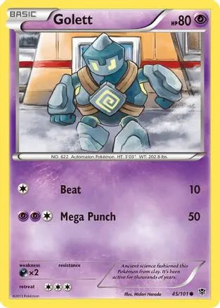 Golett (45/101) [Black & White: Plasma Blast] Pokémon