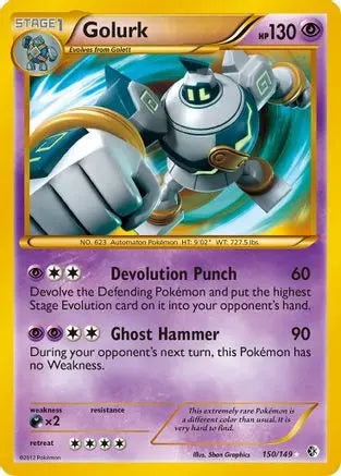 Golurk (150/149) [Black & White: Boundaries Crossed] Pokémon