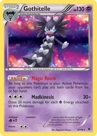 Gothitelle (47/98) [Black & White: Emerging Powers] Pokémon
