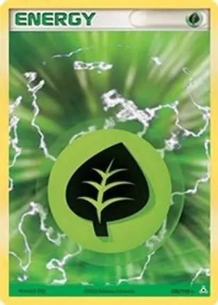 Grass Energy (105/110) [EX: Holon Phantoms] Pokémon