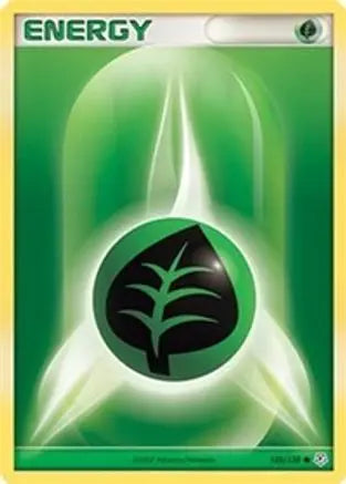 Grass Energy (123/130) [Diamond & Pearl: Base Set] Pokémon