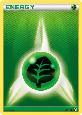 Grass Energy (105/114) [Black & White: Base Set] Pokémon