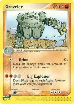 Graveler (29/97) [EX: Dragon] Pokémon
