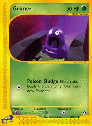 Grimer (79/147) [Aquapolis] Pokémon