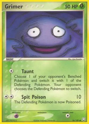Grimer (56/109) [EX: Team Rocket Returns] Pokémon