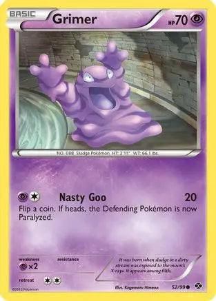 Grimer (52/99) [Black & White: Next Destinies] Pokémon