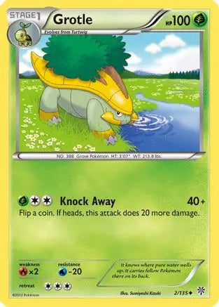 Grotle (2/135) [Black & White: Plasma Storm] Pokémon