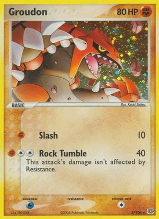 Groudon (5/106) [EX: Emerald] Pokémon