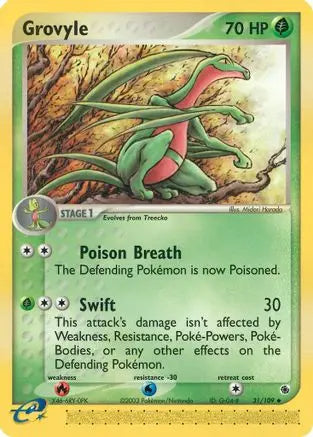 Grovyle (31/109) [EX: Ruby & Sapphire] Pokémon