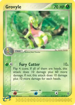 Grovyle (31/97) [EX: Dragon] Pokémon