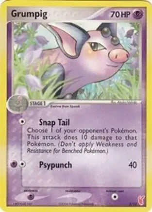 Grumpig (3/12) [EX: Trainer Kit 2 - Plusle] Pokémon