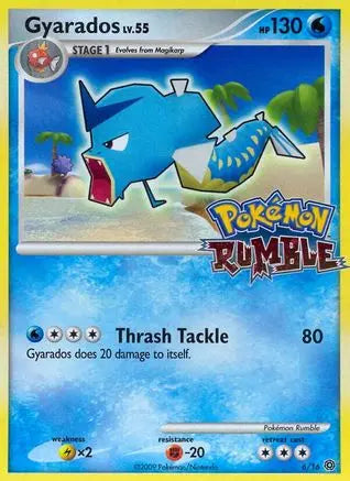 Gyarados (6/16) [Pokémon Rumble] Pokémon