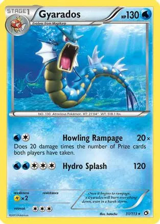 Gyarados (31/113) [Black & White: Legendary Treasures] Pokémon