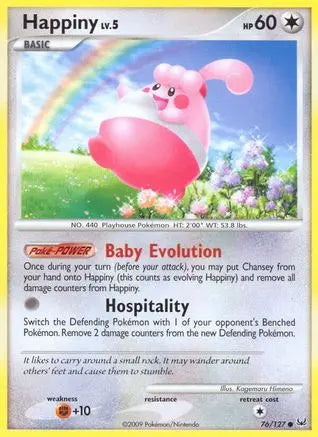 Happiny (76/127) [Platinum: Base Set] Pokémon