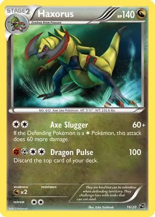 Haxorus (16/20) [Black & White: Dragon Vault] Pokémon