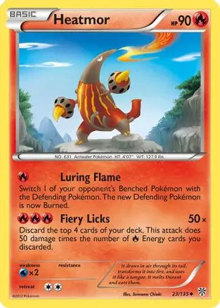 Heatmor (23/135) [Black & White: Plasma Storm] Pokémon