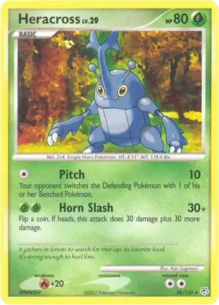 Heracross (28/130) [Diamond & Pearl: Base Set] Pokémon