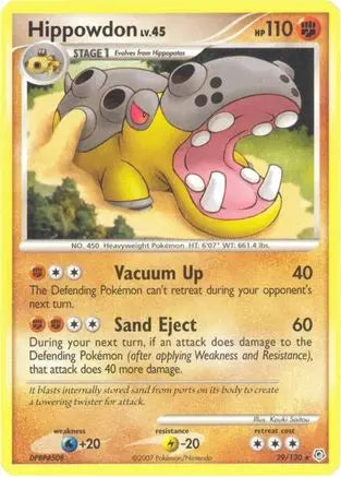 Hippowdon (29/130) [Diamond & Pearl: Base Set] Pokémon