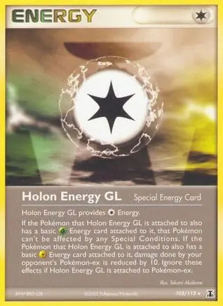 Holon Energy GL (105/113) (Stamped) [EX: Delta Species] Pokémon