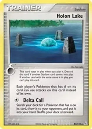 Holon Lake (87/110) [EX: Holon Phantoms] Pokémon