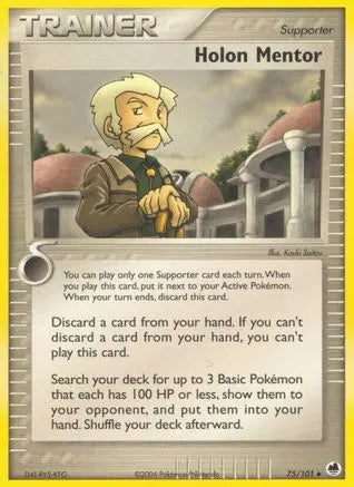 Holon Mentor (75/101) [EX: Dragon Frontiers] Pokémon
