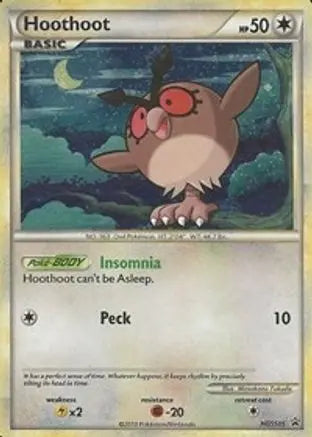Hoothoot (HGSS05) [HeartGold & SoulSilver: Black Star Promos] Pokémon