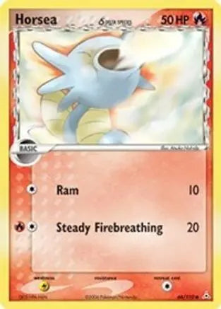 Horsea (66/110) (Delta Species) [EX: Holon Phantoms] Pokémon