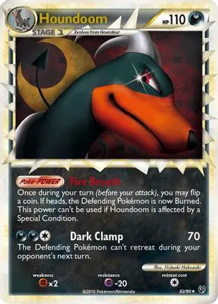 Houndoom (82/90) [HeartGold & SoulSilver: Undaunted] Pokémon
