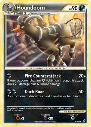 Houndoom (10/95) [HeartGold & SoulSilver: Call of Legends] Pokémon