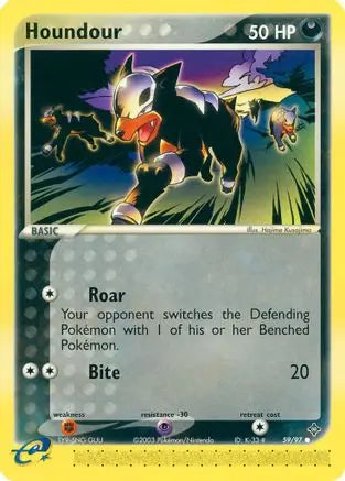 Houndour (59/97) [EX: Dragon] Pokémon